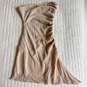 Princess Polly Shimmering Strapless Ruched Mini Dress